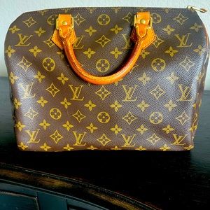 LOUIS VUITTON Monogram Speedy 30